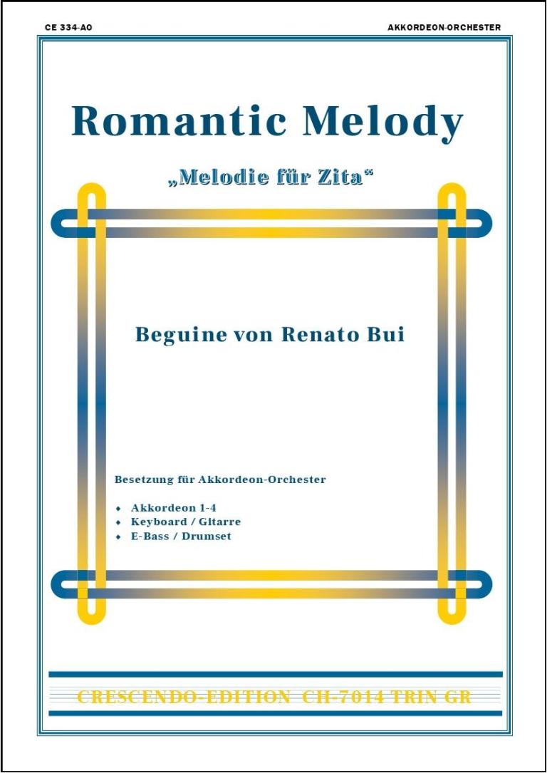 Romanti Melody - Beguine Renato Bui   CE 334-AO